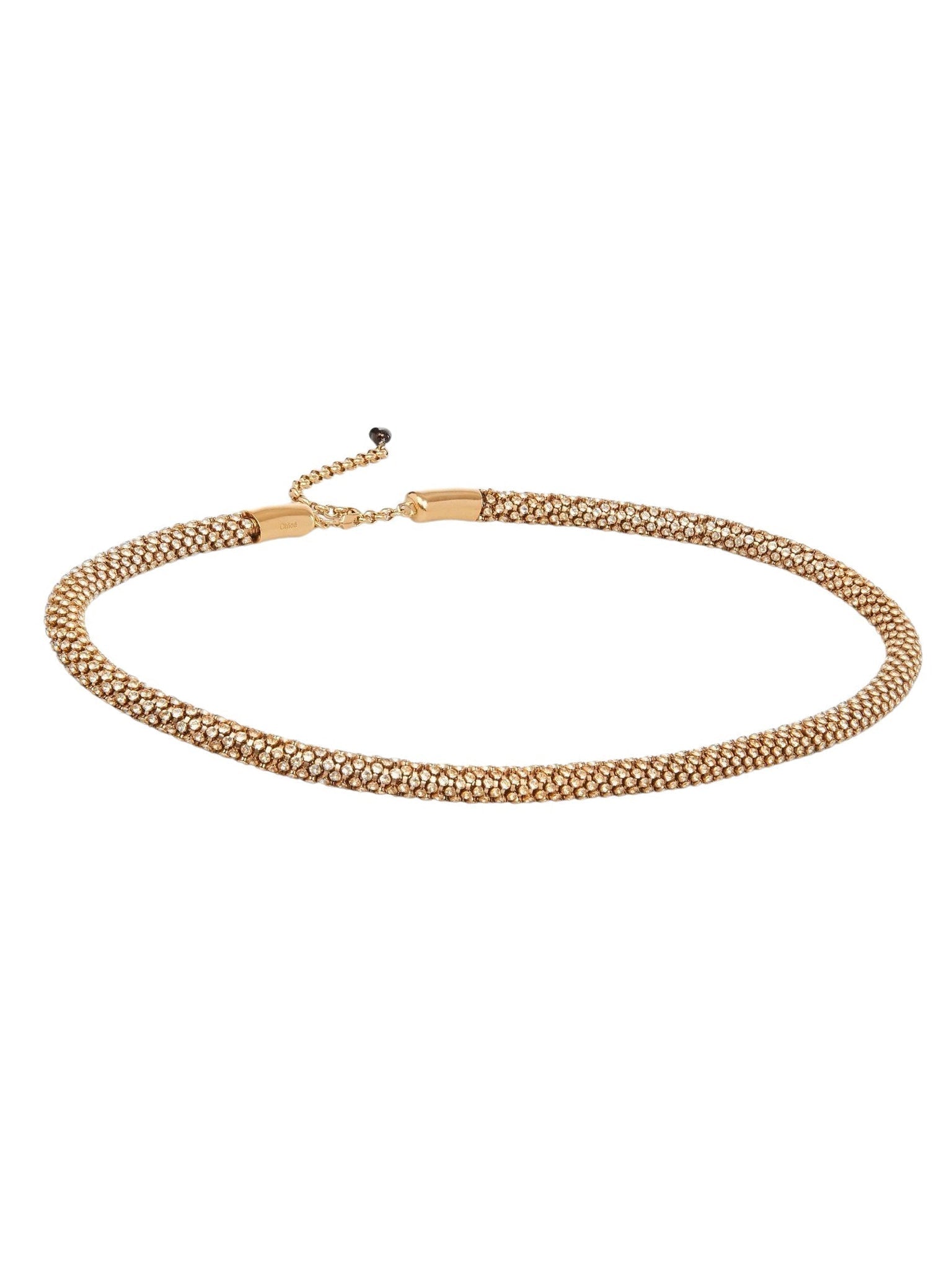Ceinture Denise en laiton - Timid Pink