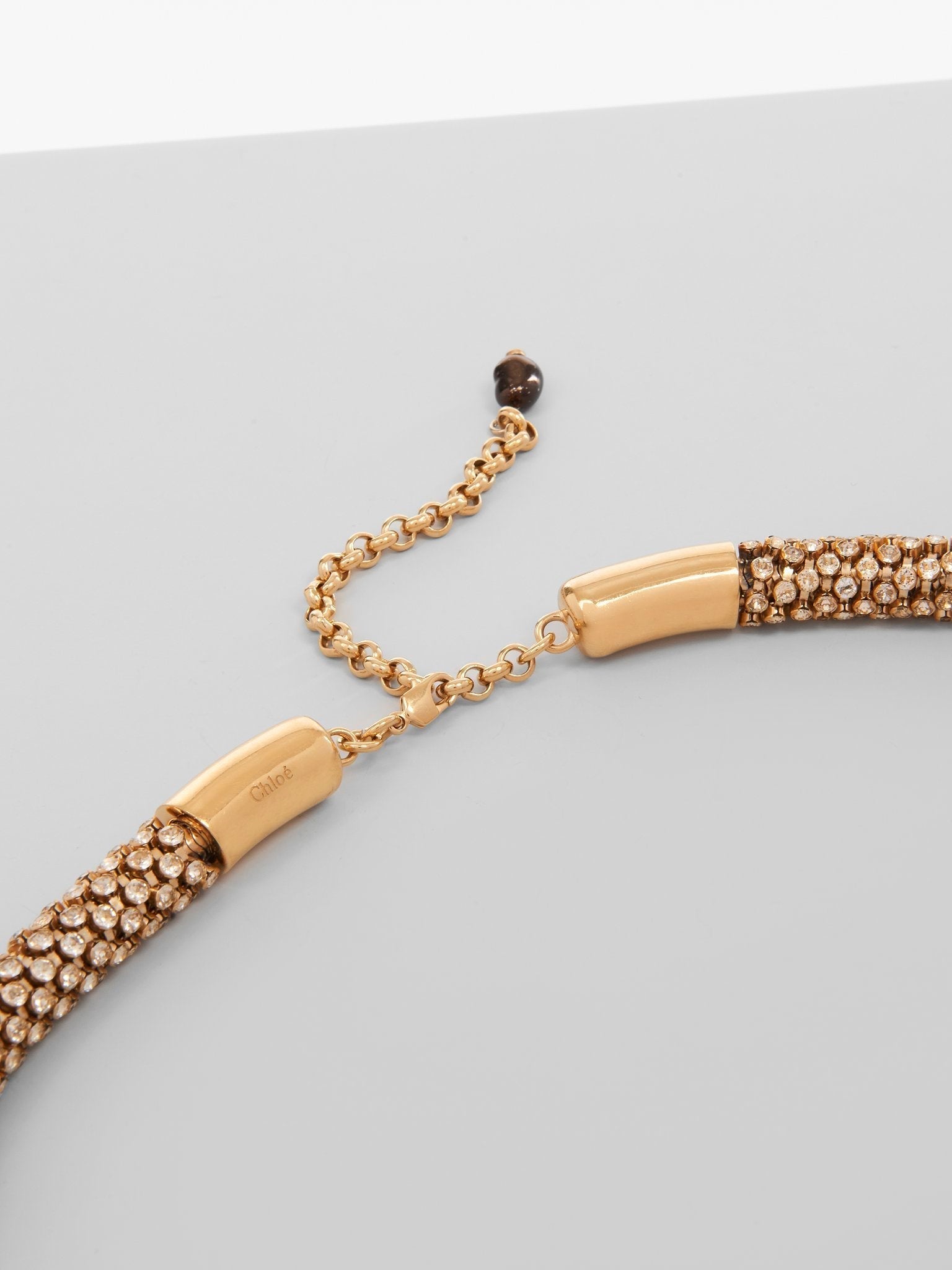 Ceinture Denise en laiton - Timid Pink