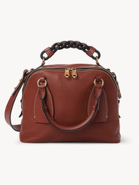 Sac de jour Daria en cuir - Sepia Brown