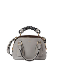 Petit sac Daria en cuir - Stormy Grey