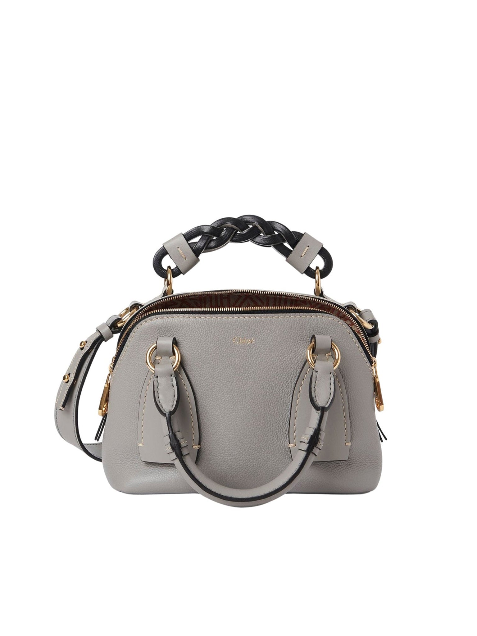 Petit sac Daria en cuir - Stormy Grey