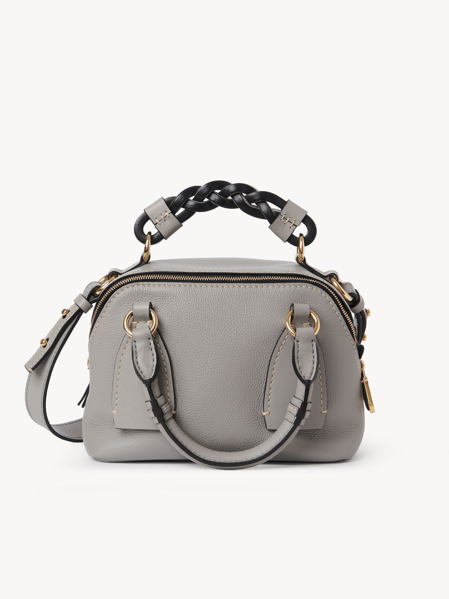 Petit sac Daria en cuir - Stormy Grey