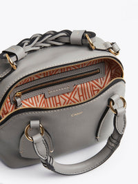 Petit sac Daria en cuir - Stormy Grey