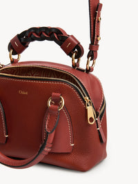 Petit sac de jour Daria en cuir - Sepia Brown