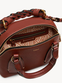 Petit sac de jour Daria en cuir - Sepia Brown