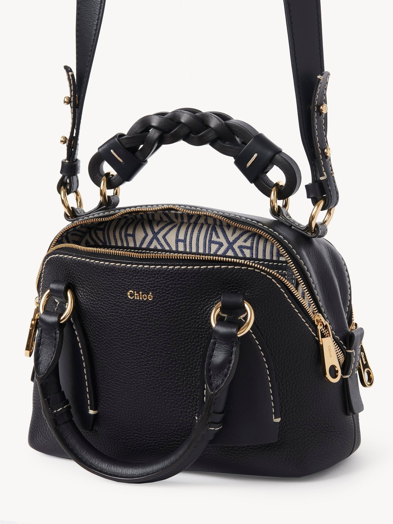 Petit sac de jour Daria en cuir - Fullblue