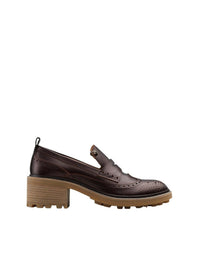 Mocassins Franne en cuir - Perfect Plum