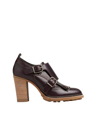 Richelieus Franne à talons hauts en cuir - Perfect Plum