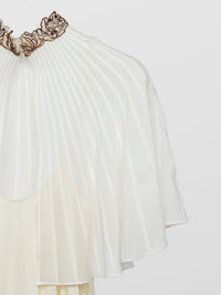 Robe cape en soie - Vanilla Ice