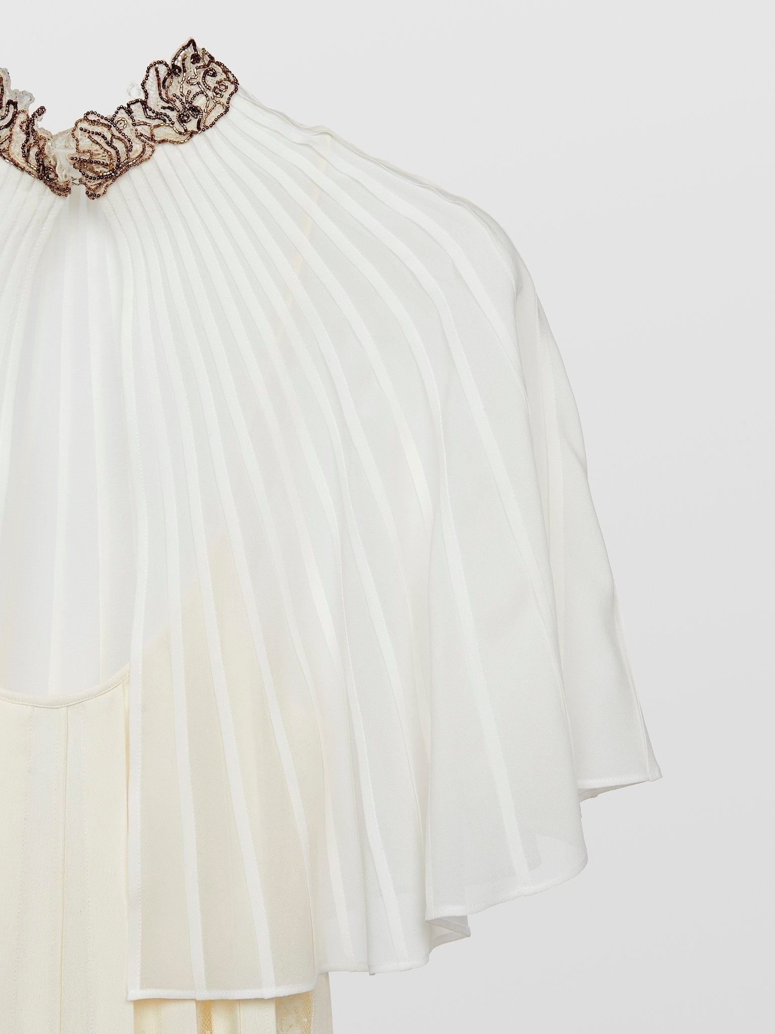Robe cape en soie - Vanilla Ice