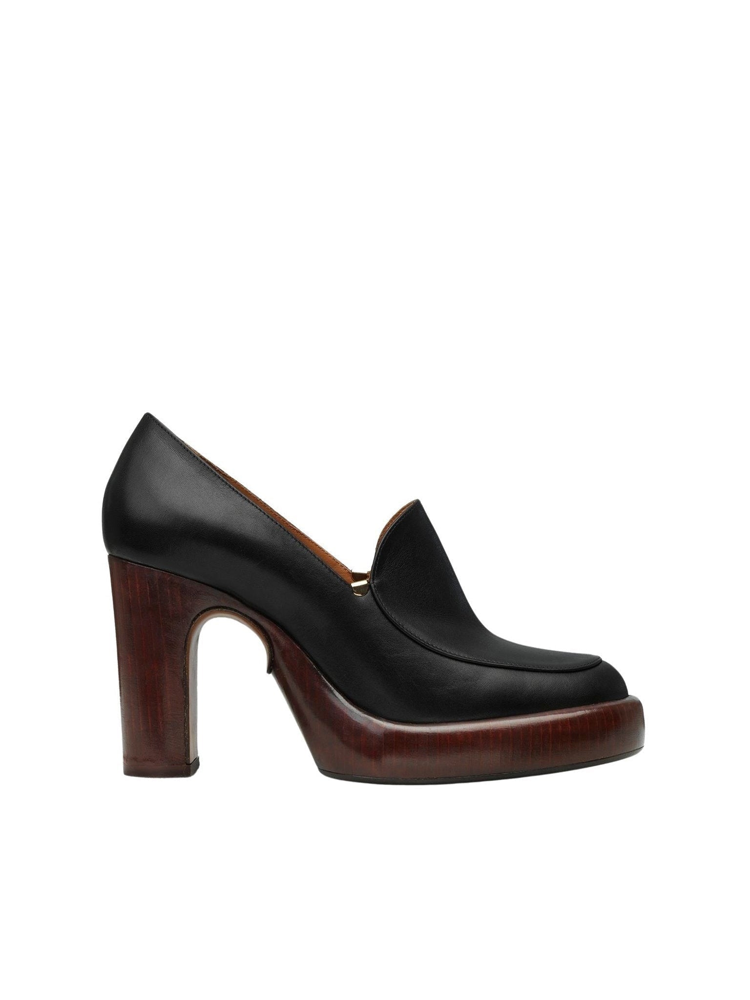Mocassins Irenn en cuir - Black