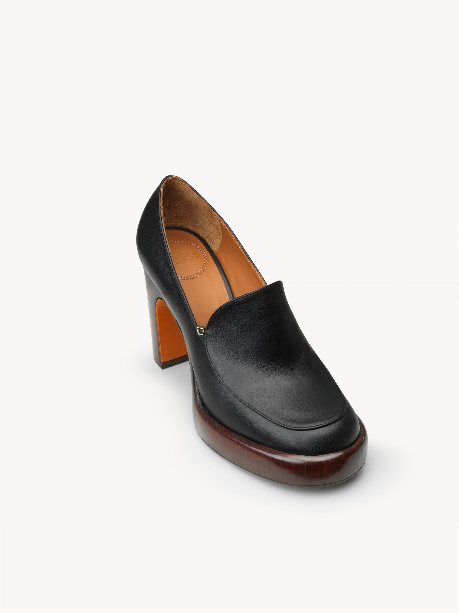 Mocassins Irenn en cuir - Black