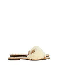 Mules Idol en cuir - Cloudy White