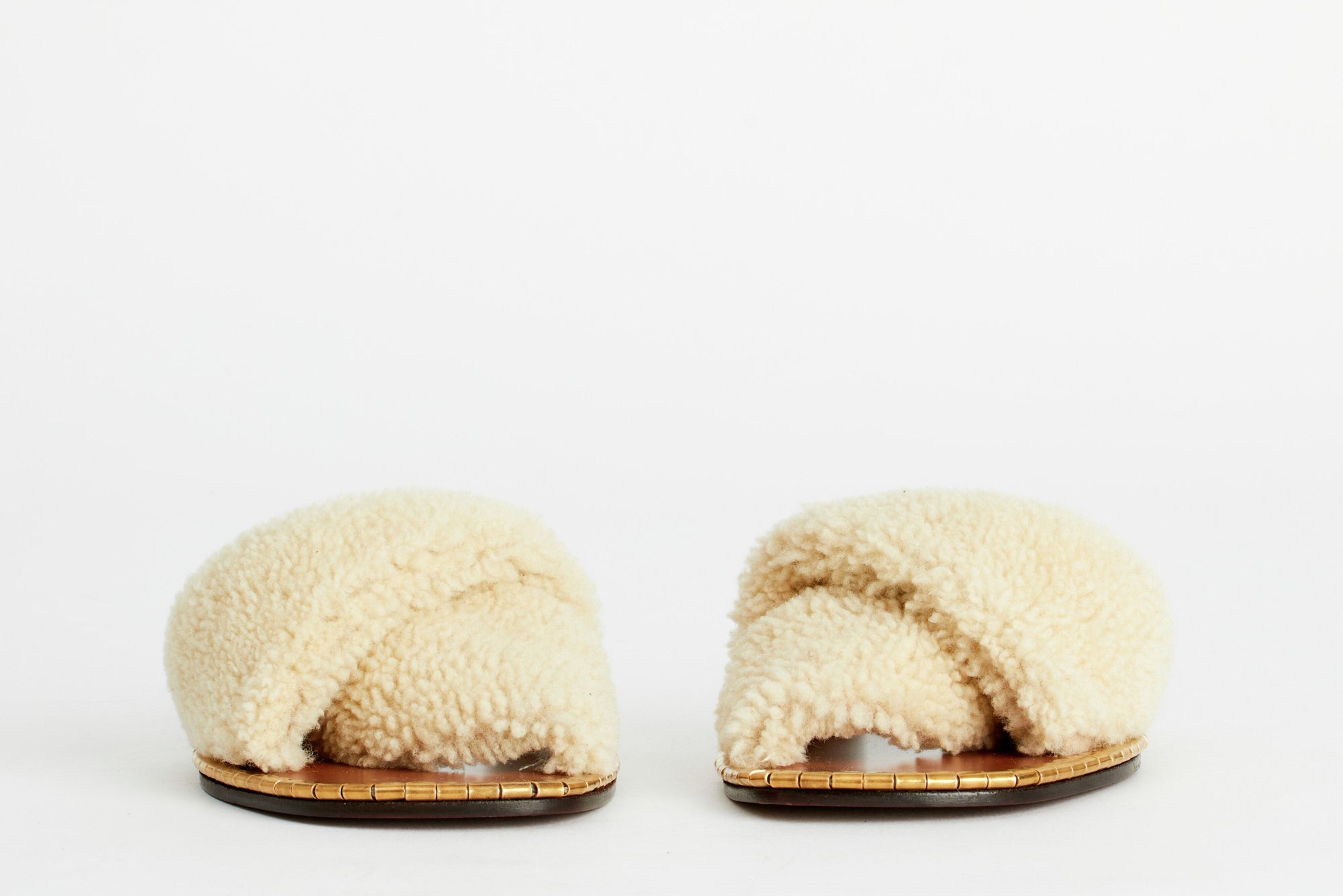 Mules Idol en cuir - Cloudy White