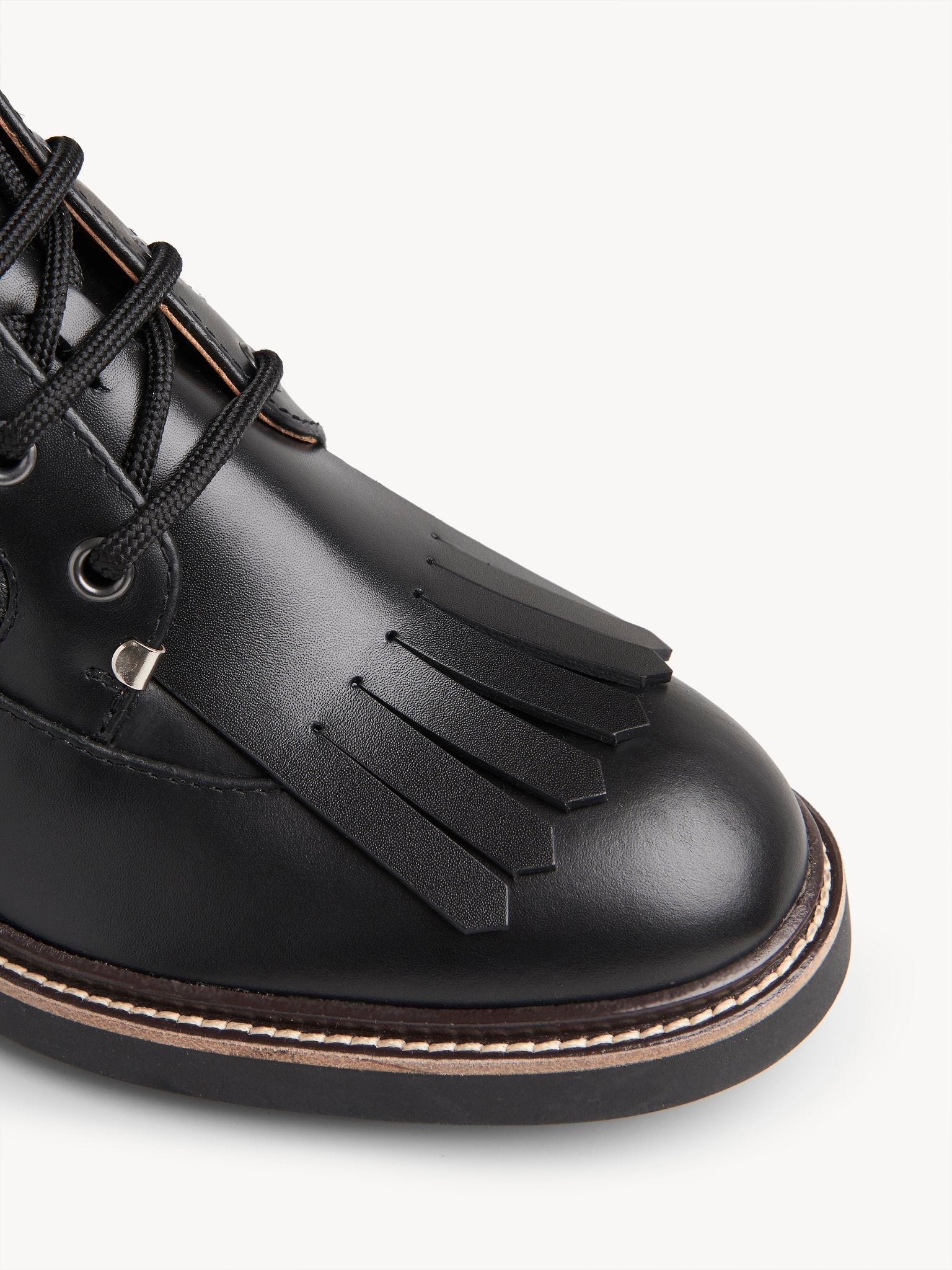 Bottines Franne en mohair - Black