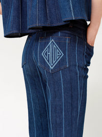 Pantalon court rayé - Royal Navy