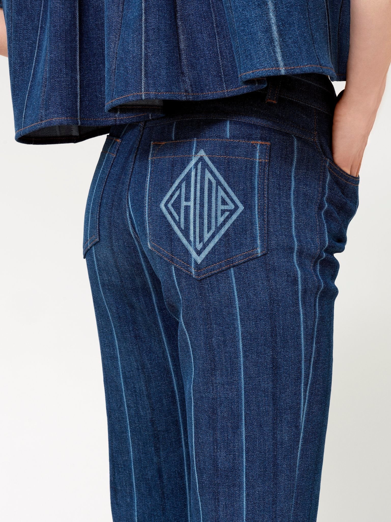 Pantalon court rayé - Royal Navy