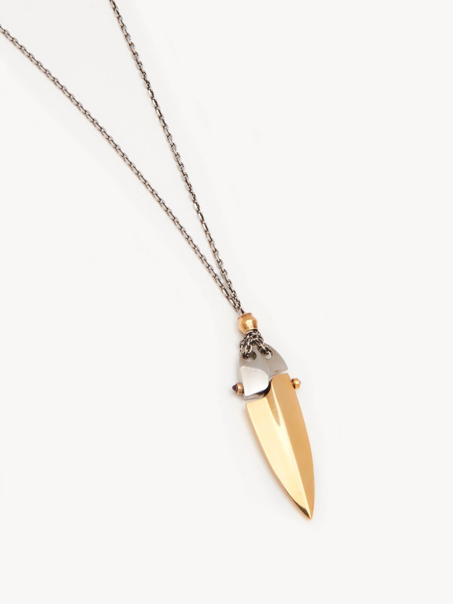 Collier Indra en laiton - Vintage Gold & Palladium