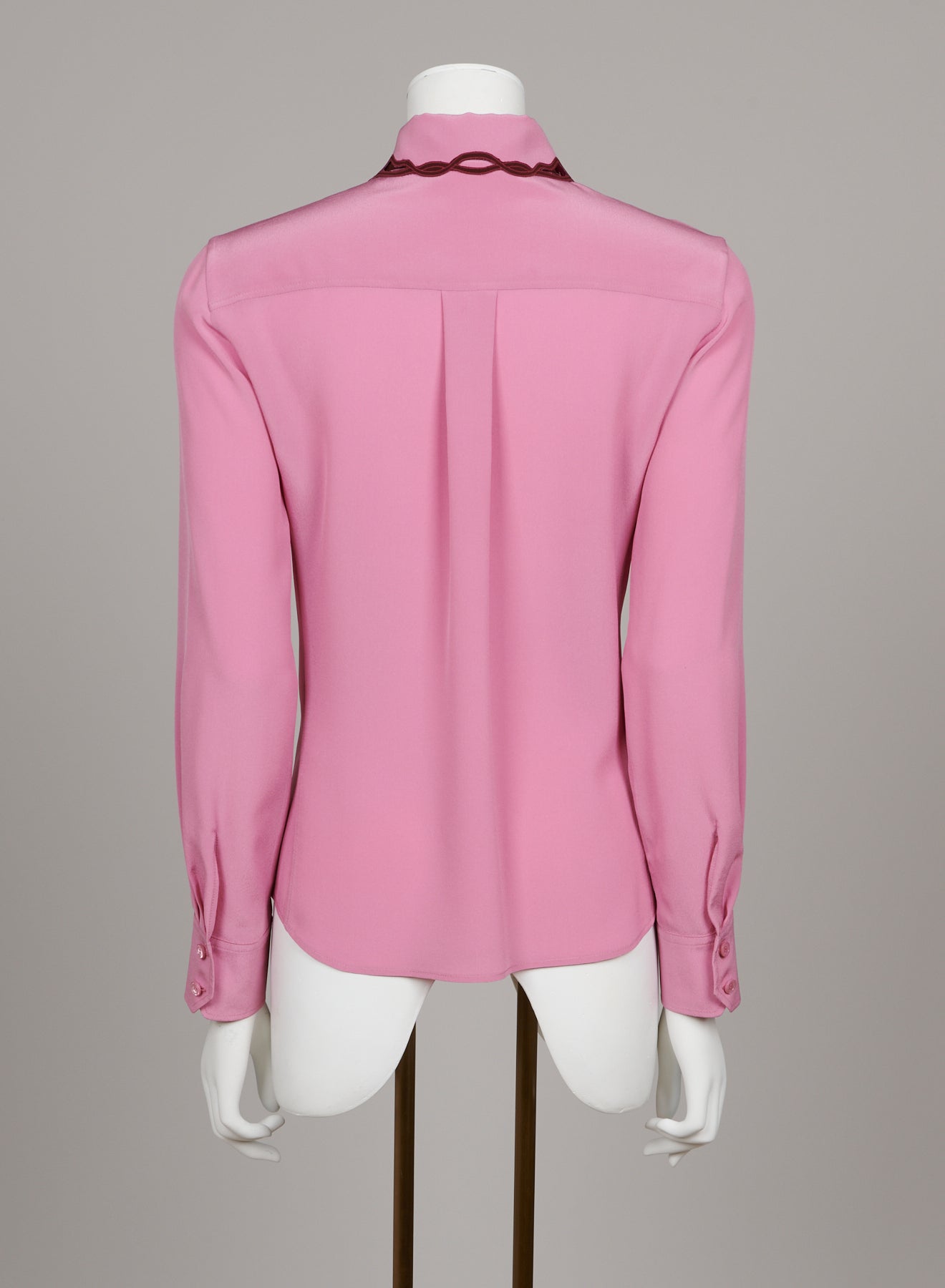 Top en crêpe - Rose Velouté