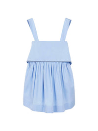 Top sans manches nœud papillon - Pure Blue