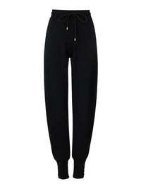 Pantalon jogging en laine mérinos - Black