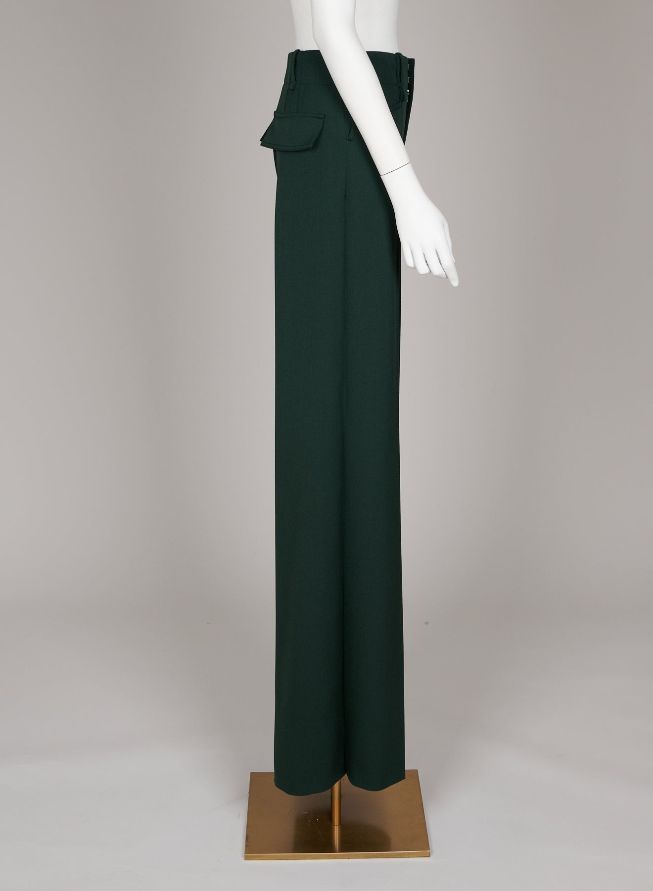 Pantalon grain de poudre - Pin Foncé