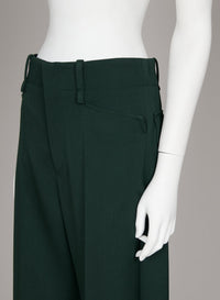 Pantalon grain de poudre - Pin Foncé