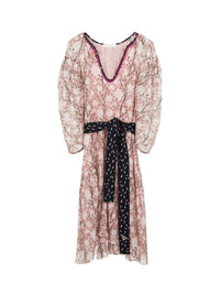 Robe imprimée - Misty Pink