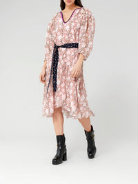 Robe imprimée - Misty Pink