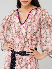 Robe imprimée - Misty Pink