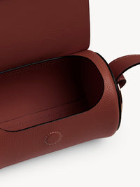 Mini sac porté épaule Darryl en cuir - Sepia Brown