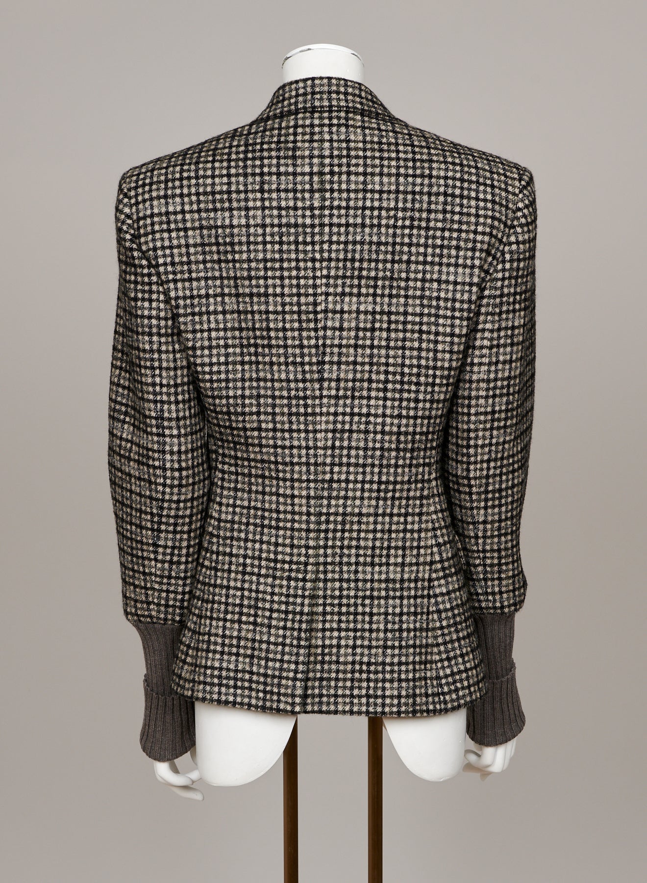 Blazer structuré en laine - Sooty Khaki