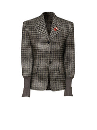 Blazer structuré en laine - Sooty Khaki