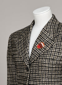 Blazer structuré en laine - Sooty Khaki