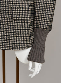 Blazer structuré en laine - Sooty Khaki