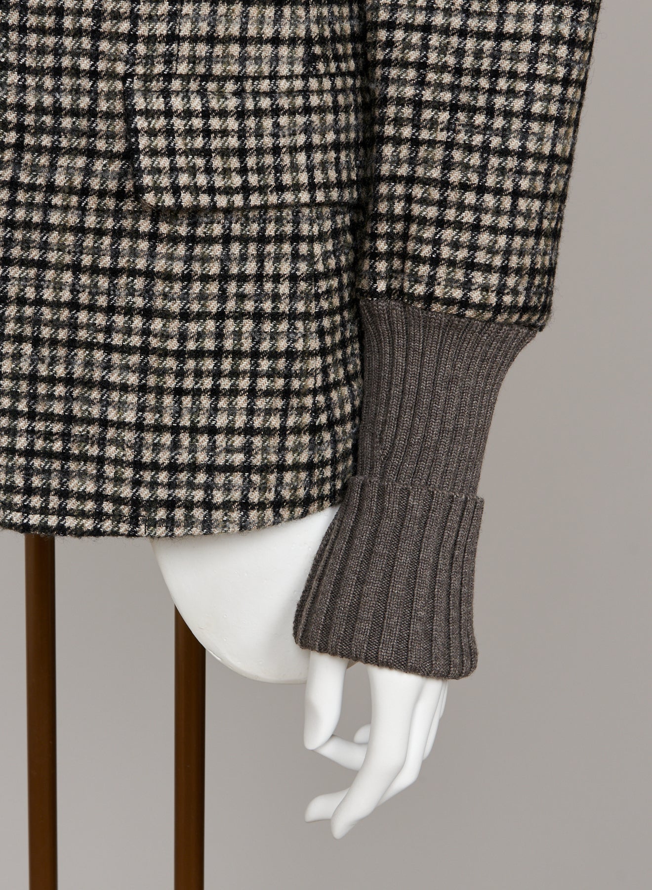 Blazer structuré en laine - Sooty Khaki