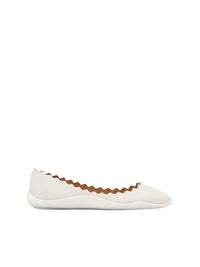 Ballerines Lauren Runner en cuir - Cloudy White