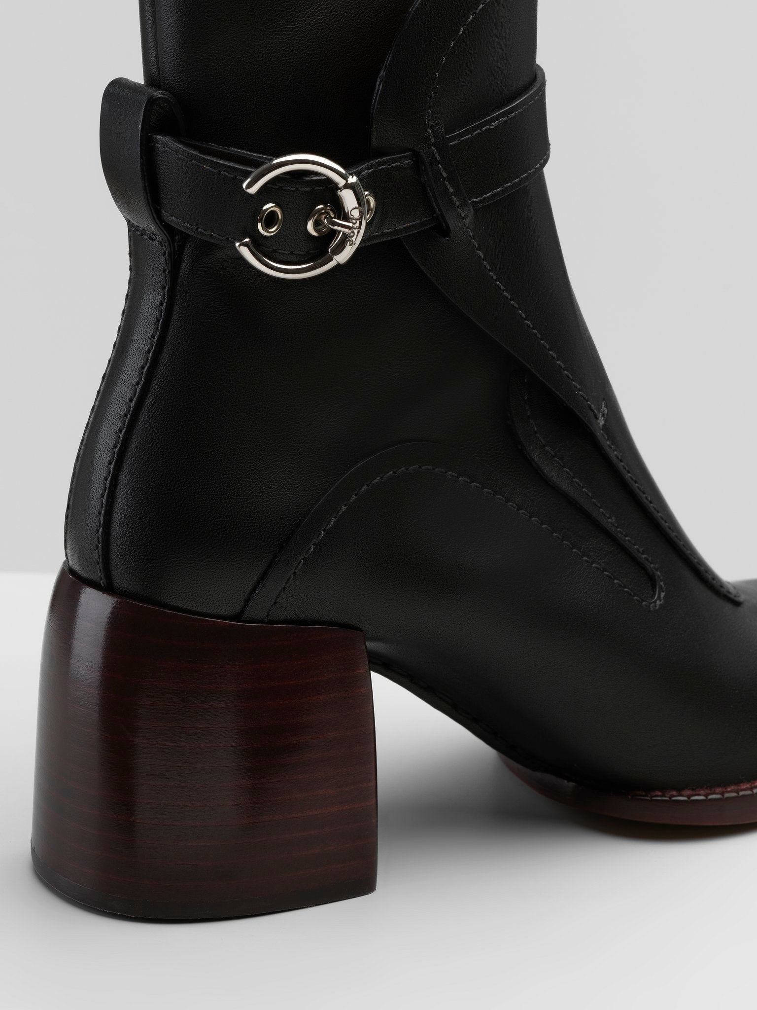 Bottines Gaile en cuir - Black