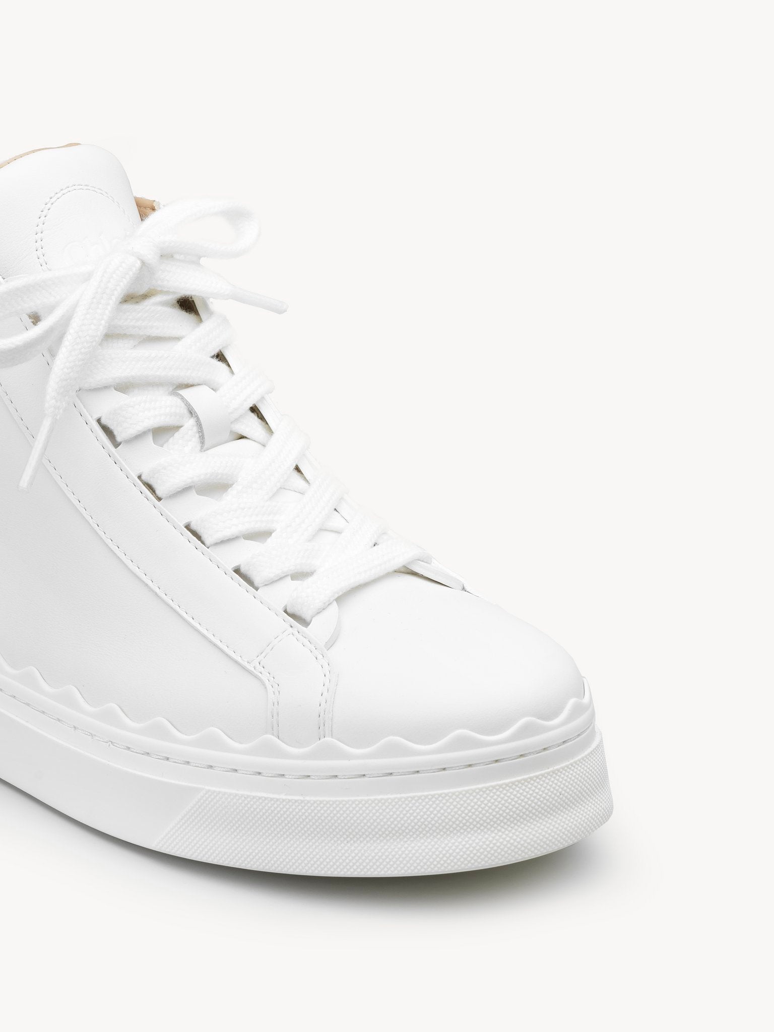 Sneakers Lauren en cuir - White