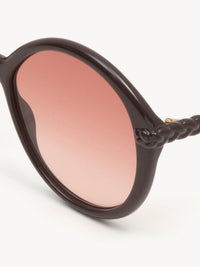 Lunettes de soleil rondes Billie - Luminous Ochre