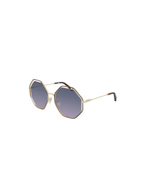 Lunettes de soleil Poppy - Gold Purple Azur Crystal