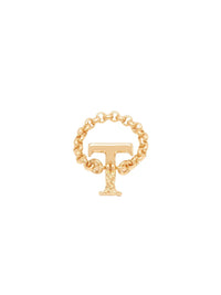 Bague Alphabet en laiton - Gold T