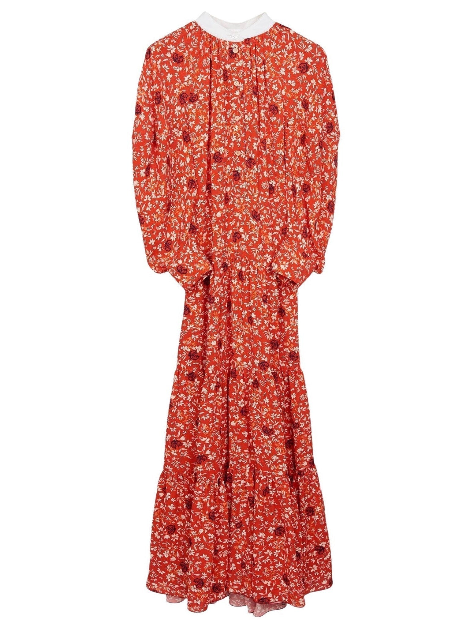 Robe superposée - Bubbling Orange