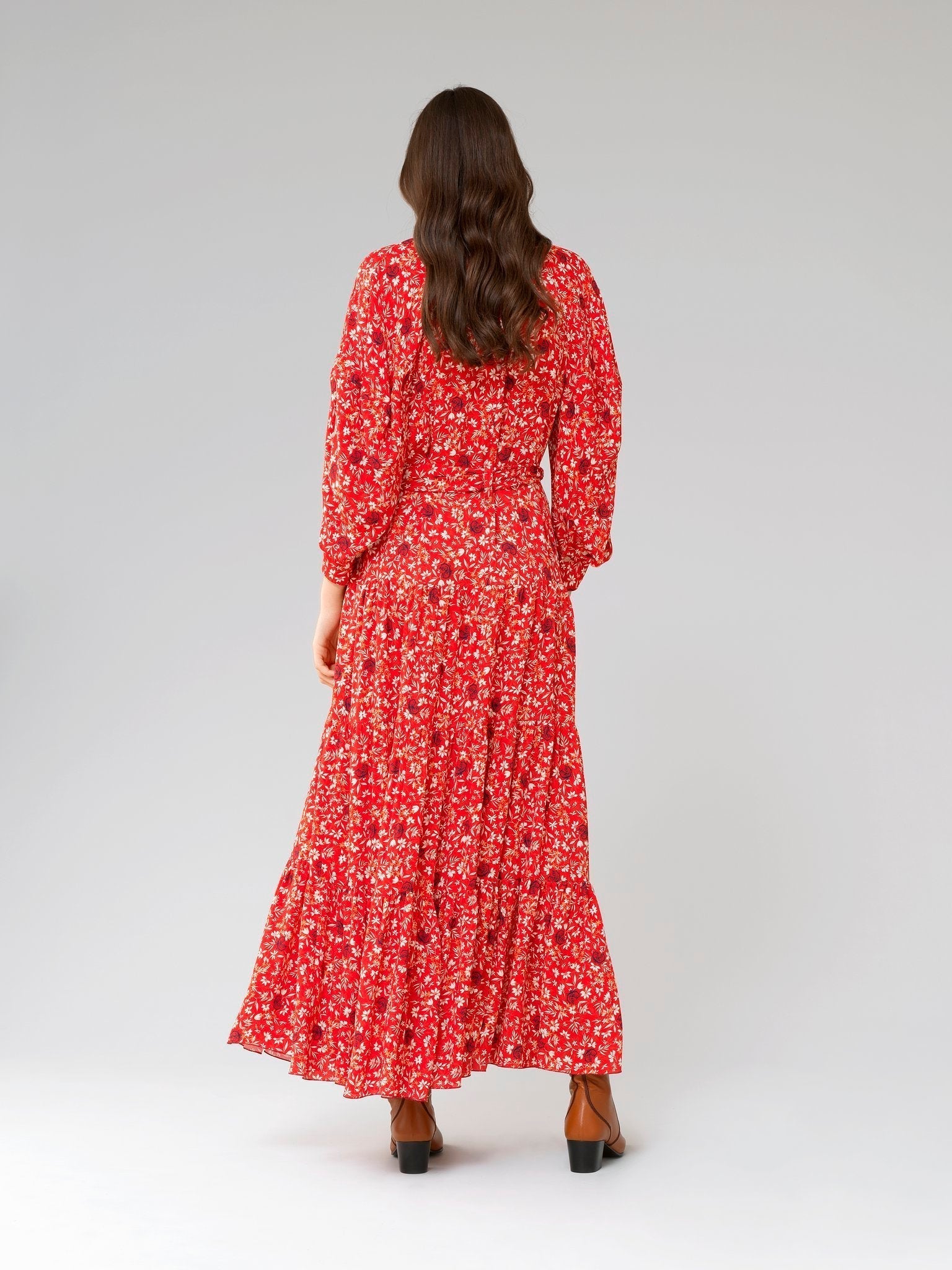 Robe superposée - Bubbling Orange