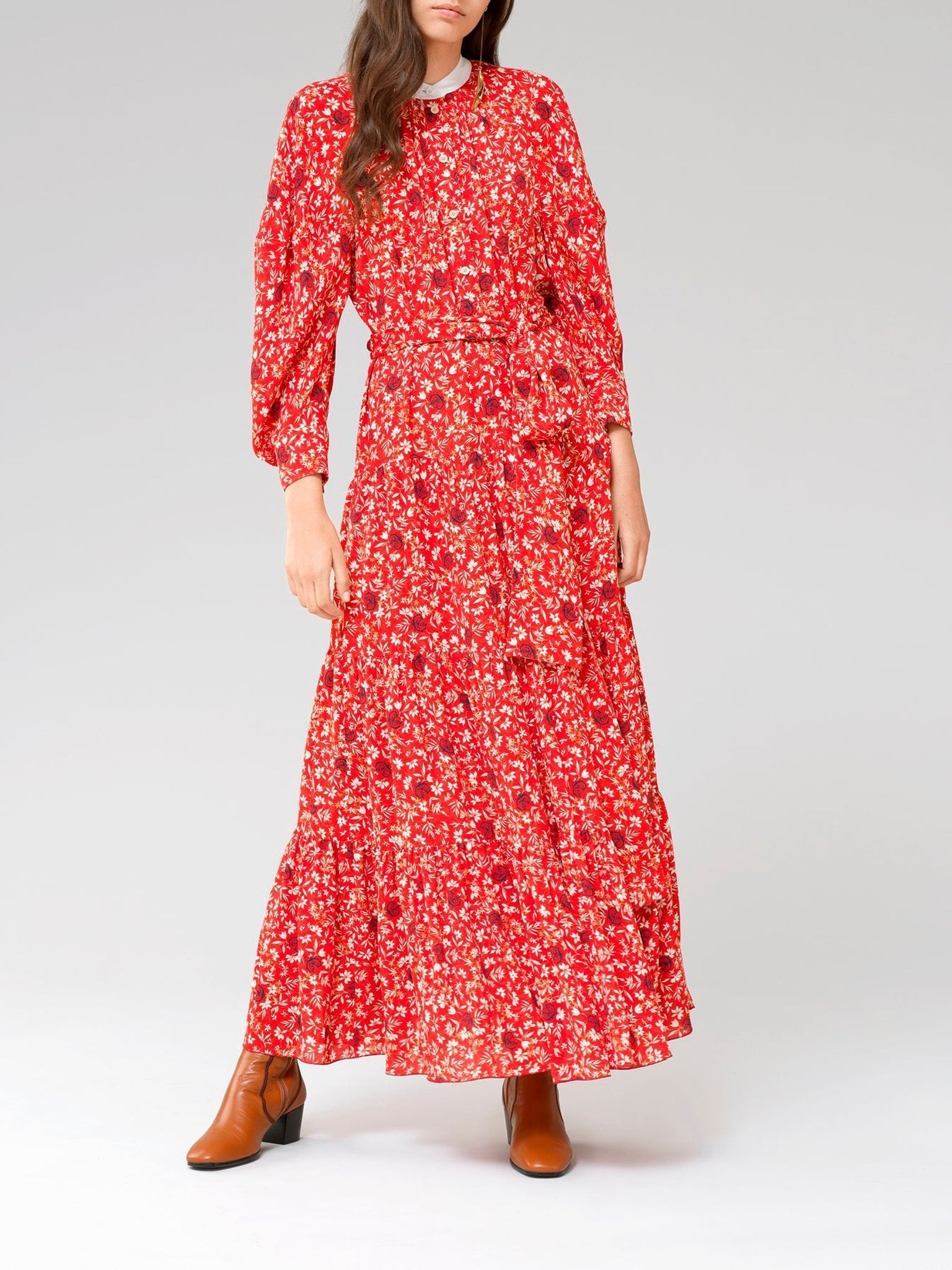 Robe superposée - Bubbling Orange