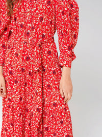 Robe superposée - Bubbling Orange
