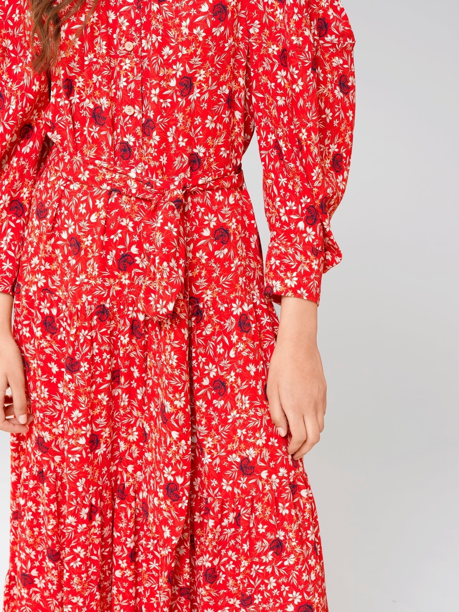 Robe superposée - Bubbling Orange