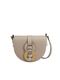 Petit sac porté épaule Darryl en cuir - Motty Grey