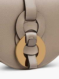 Petit sac porté épaule Darryl en cuir - Motty Grey