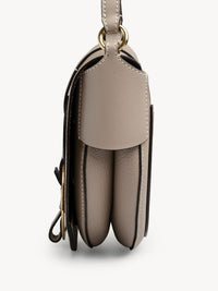 Petit sac porté épaule Darryl en cuir - Motty Grey